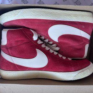 Womens Blazer Mid Suede Vntg